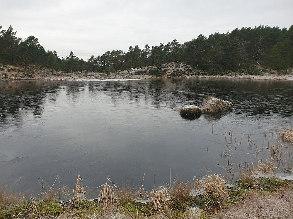 Det nordligste av Hamretjørnane.
