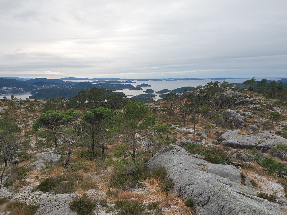 Fra Storakvitefjellet mot sørvest.