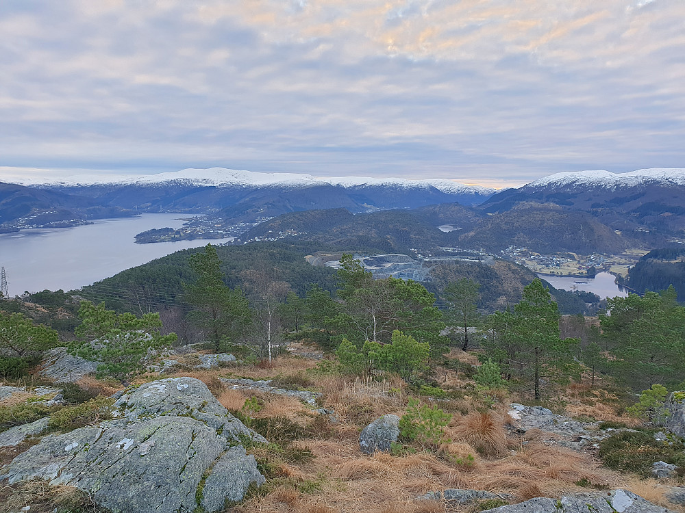 Fra Breisteinsåta mot sør.