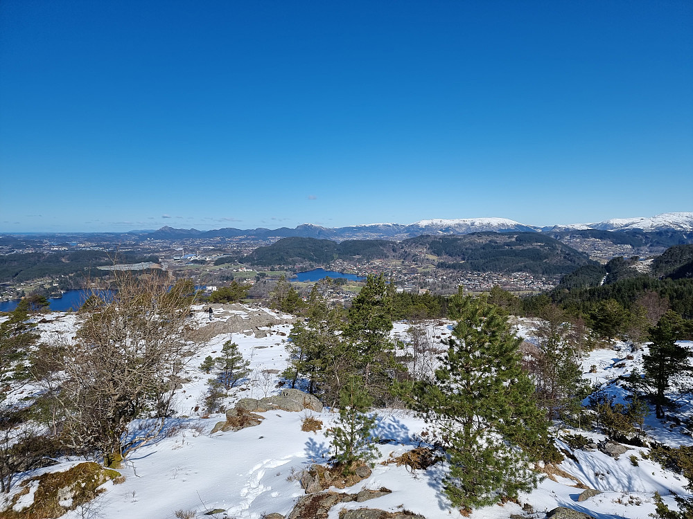 Fra Lyseskarfjellet.