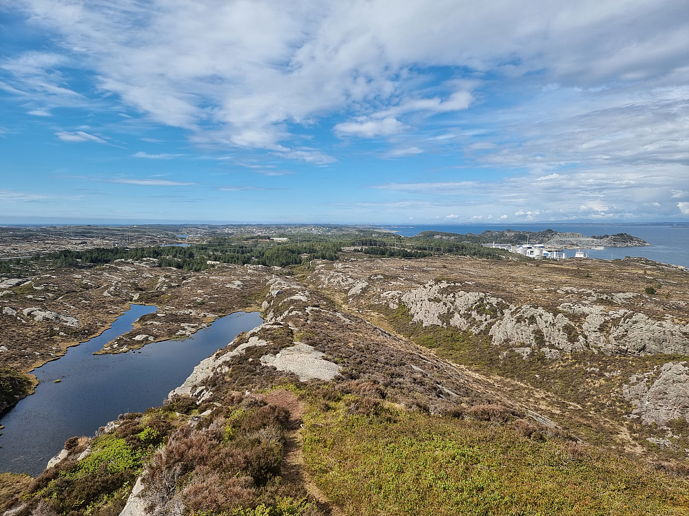 Fra Gjenekletten mot nord.