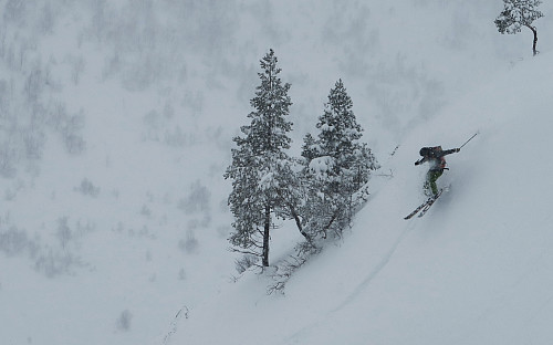 HP er enig i at Burmaturen burde vært droppa i fordel for enda breiere ski. 