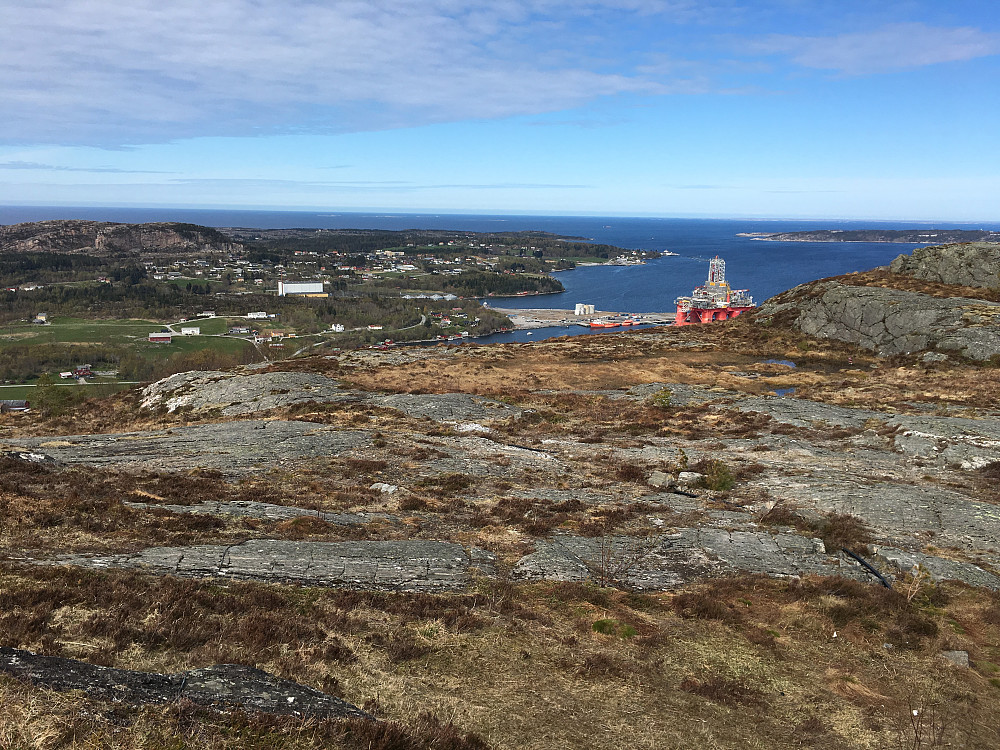 Fra toppen av Røsandberget! 