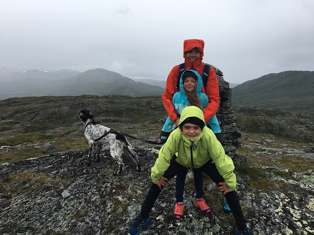 På Hevertjønnfjellet.