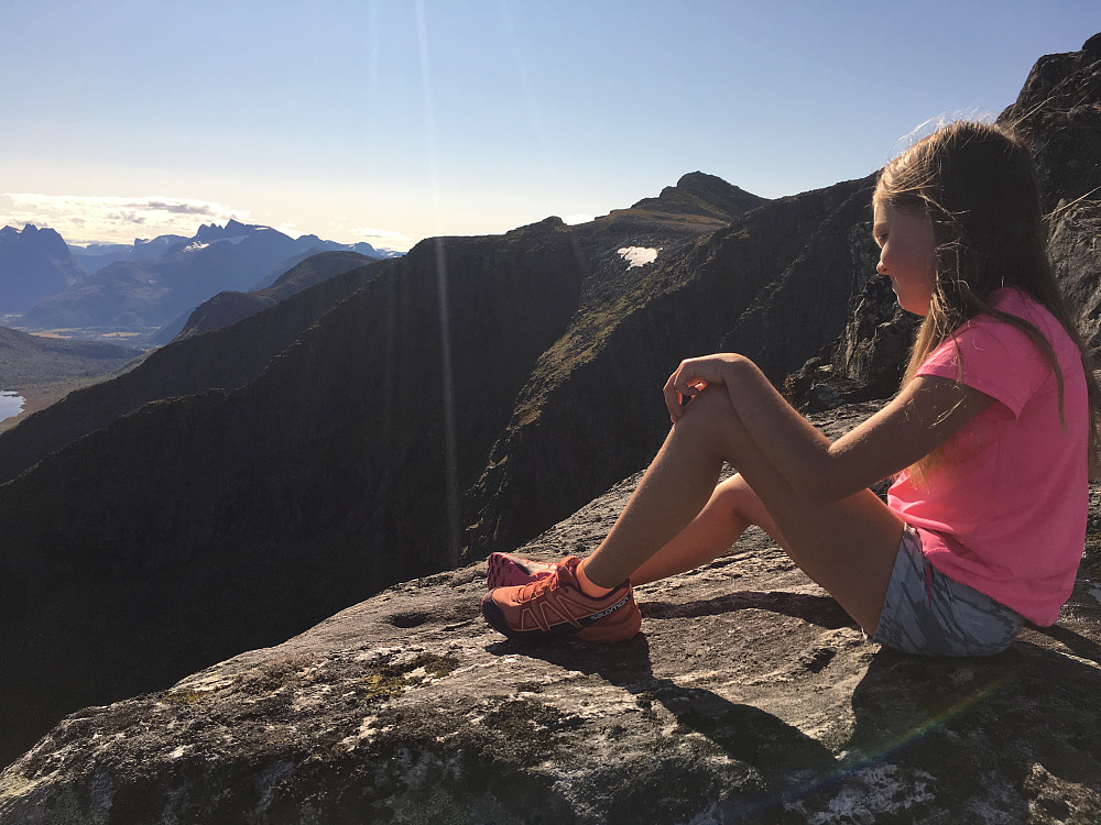 Ella hviler ut på 1000 meters kota.
