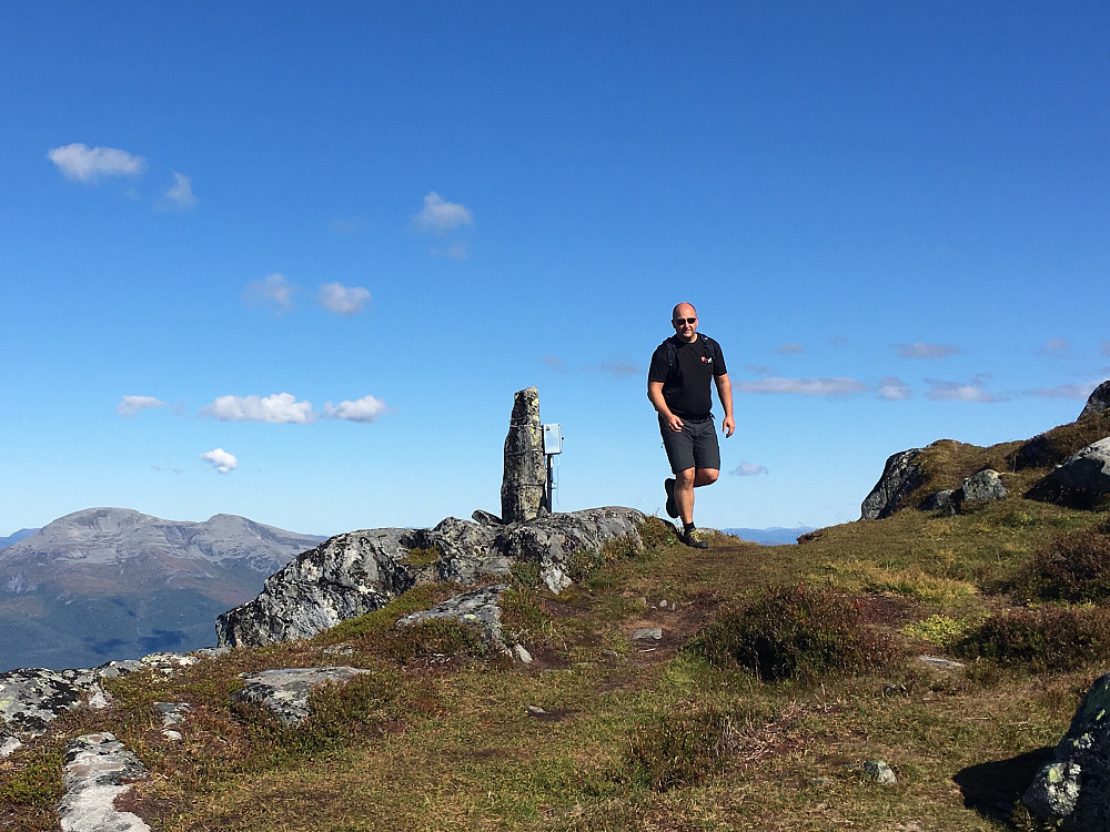 Frode på toppen.