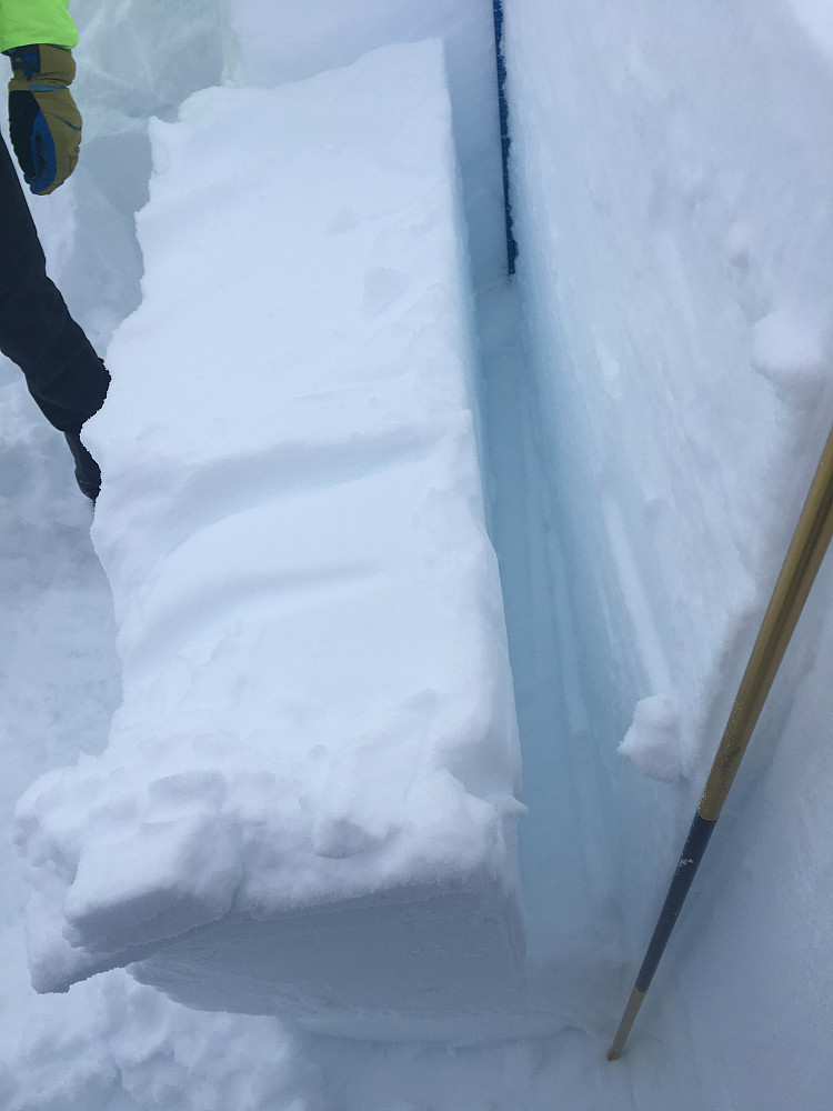 Klarte å lage brudd i det omtalte vedvarende svake laget......til slutt!