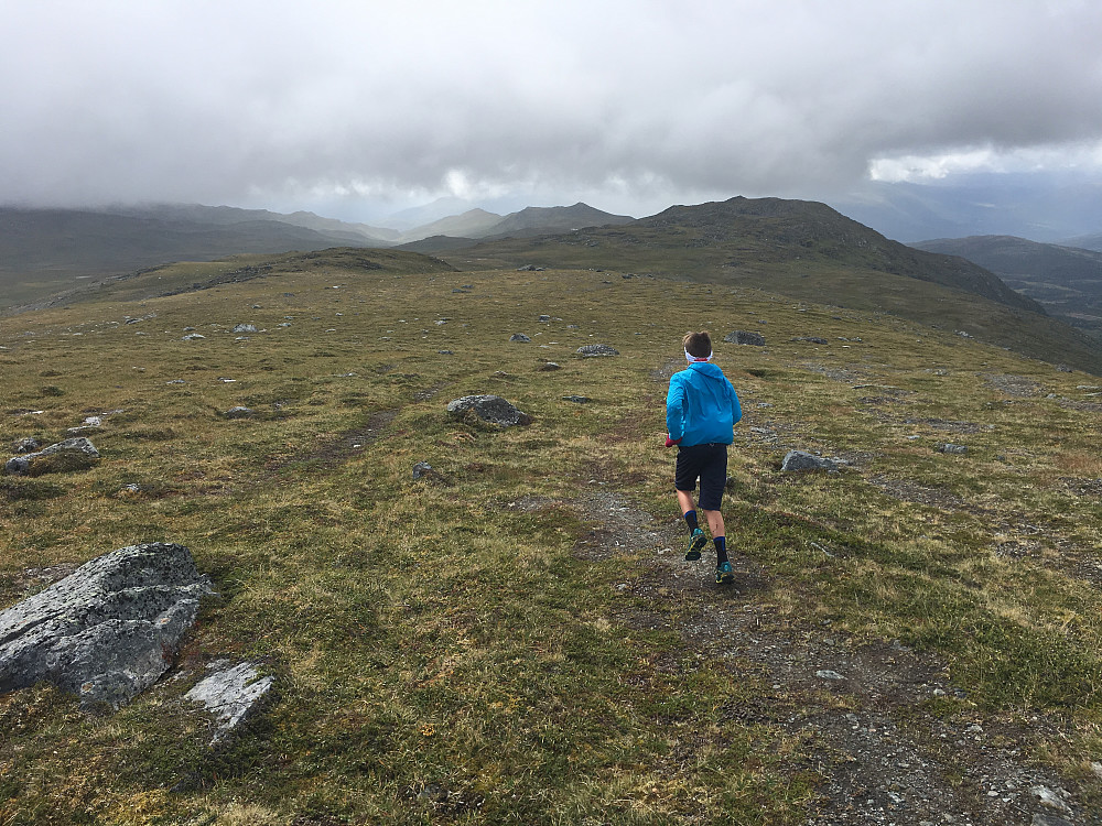 Ruta bortover fra Storgruvpiken.