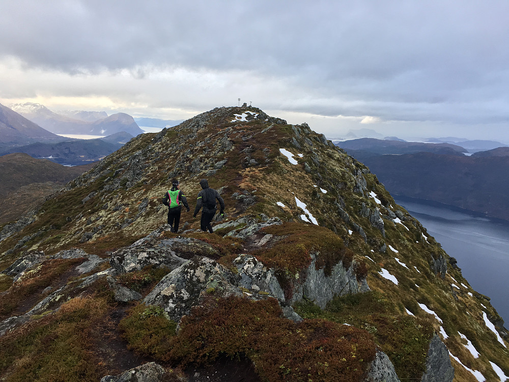 Innspurten til Sandvikshornet.