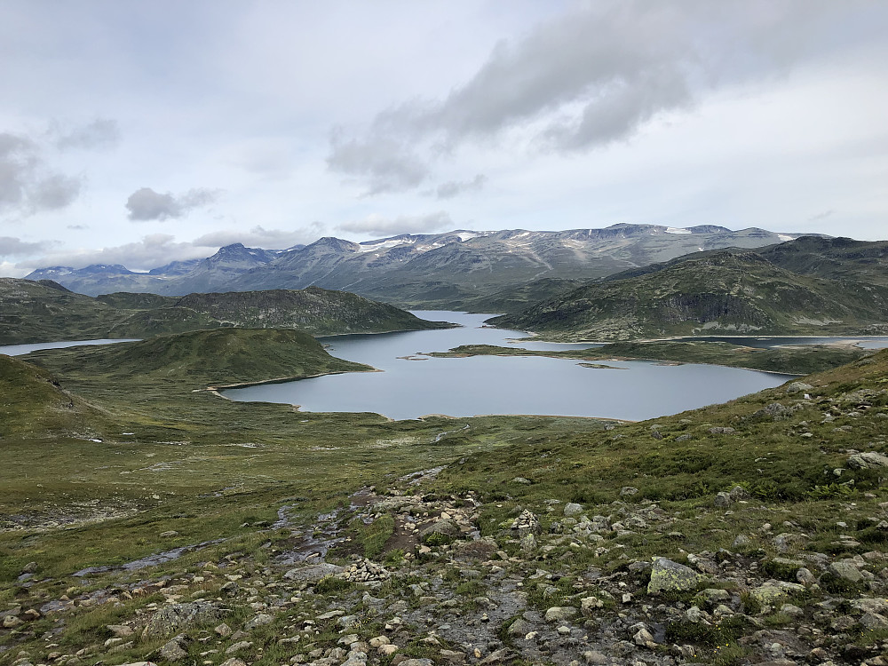 Bygdin - retning de sørligste 2000 meterene i Norge.