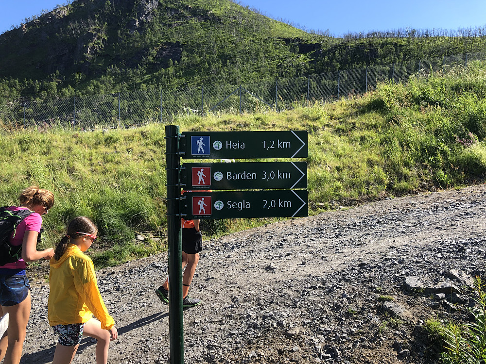 Topp vær og masse folk på tur!