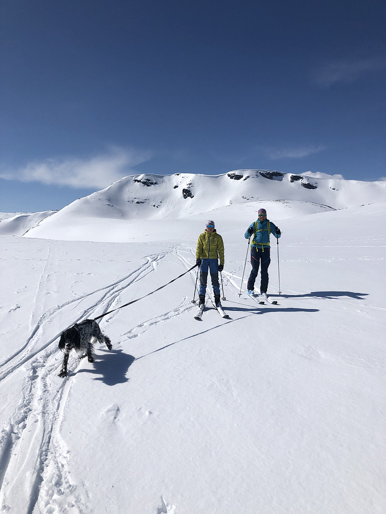 Tilbakeblikk før de siste 7-8 km til startpunktet.