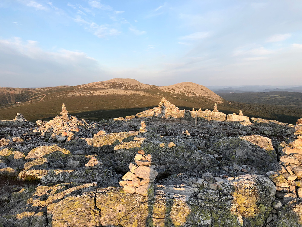 Trysilfjellet sett fra Skurufjell