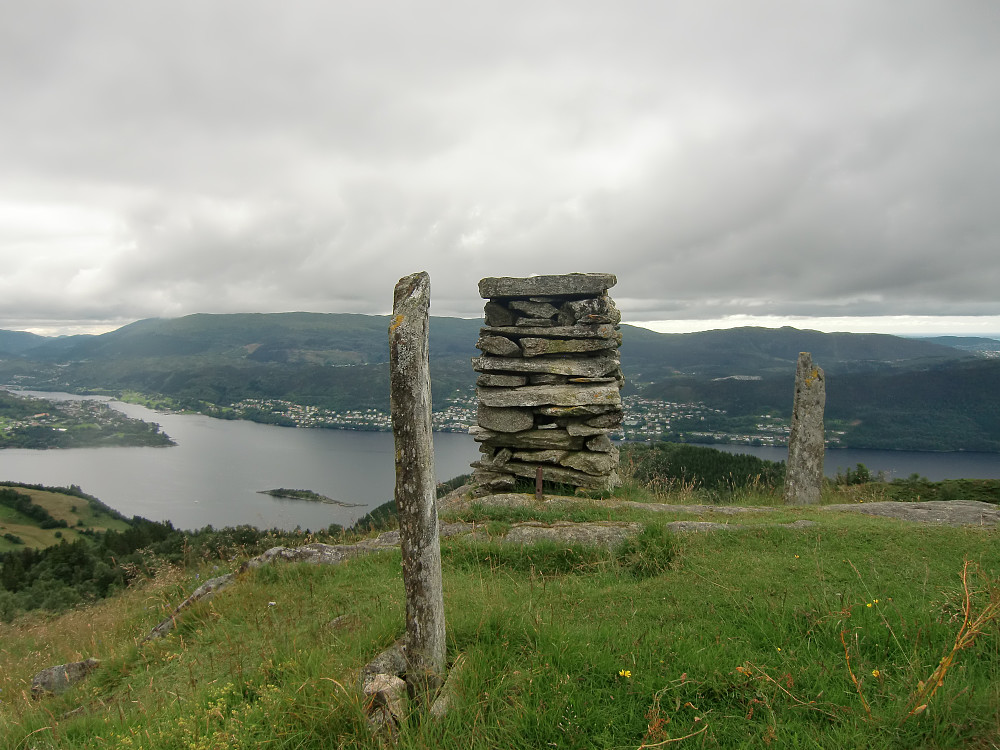 Utsiktspunktet ved Erstadfjellet 