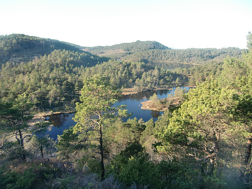 Utsikt fra Sveåsen 