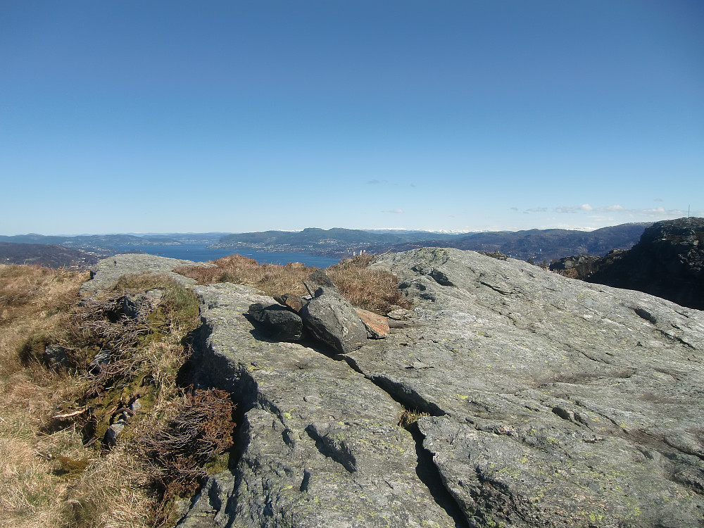 Toppartiet på Skjenafjellet