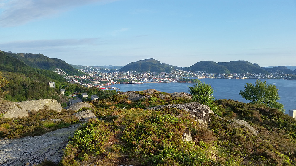 Bergen fra Rognåsen