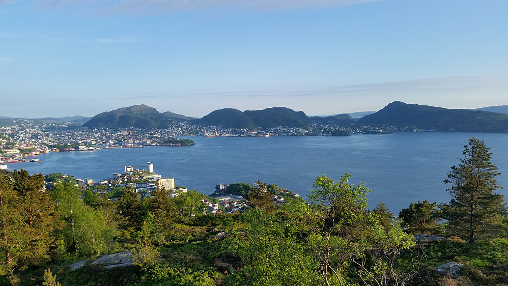 Bergen fra Ørneberget