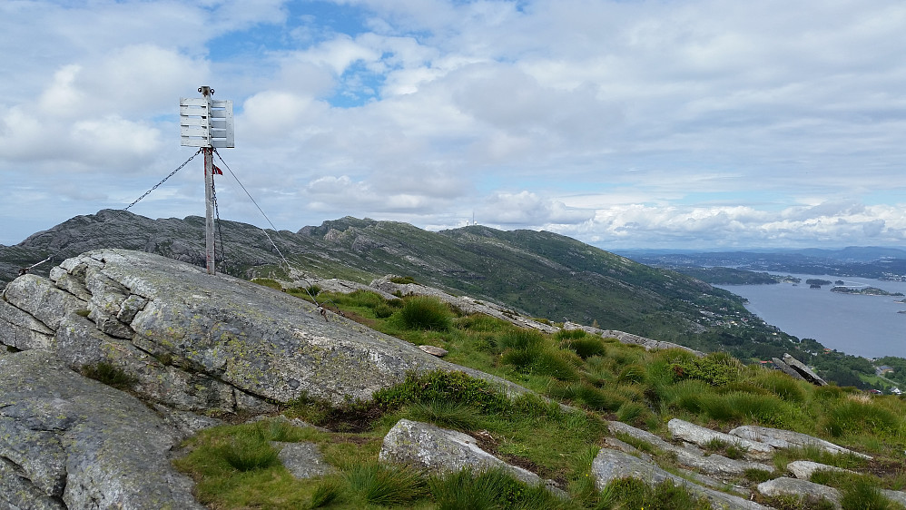 Haganesfjellet mot nord