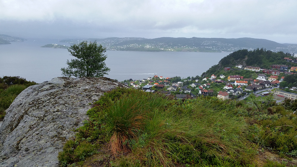 Utsikt fra Rognåsen mot Askøy