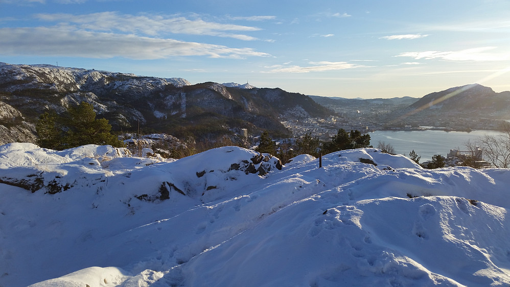 Utsikt fra Ørneberget. 