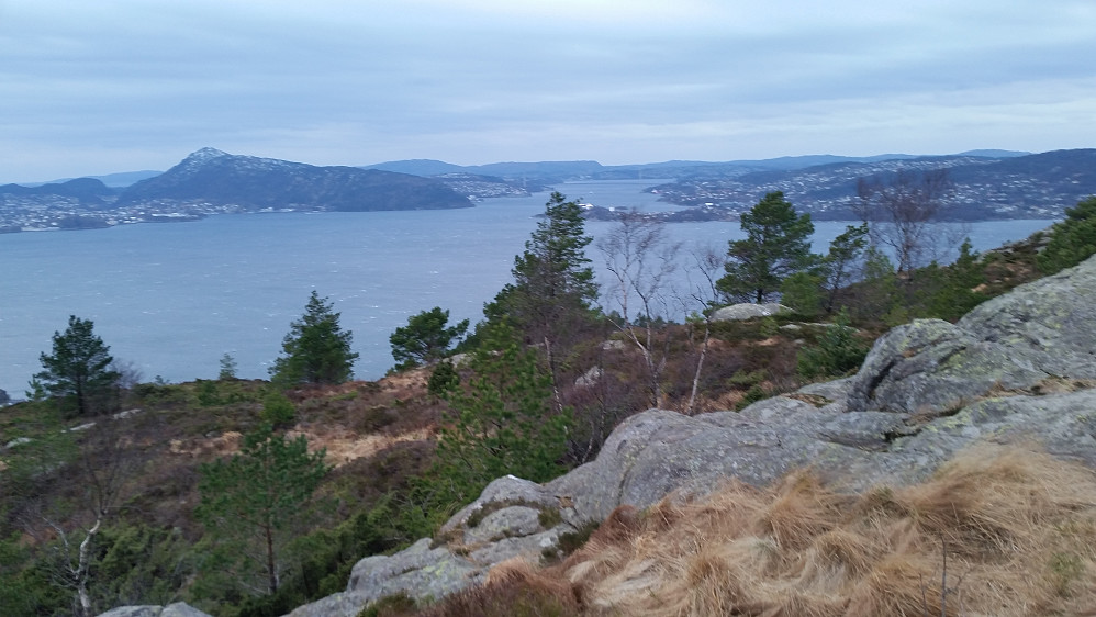 Lyderhorn og Askøy fra Ørneberget