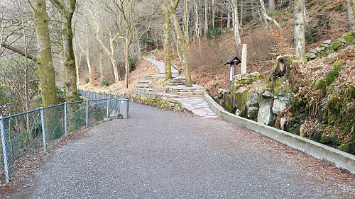 Fjellveien der Stoltzekleiven starter