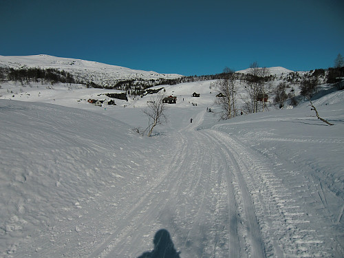 Løypen går forbi Holsete