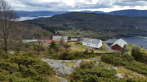 Gårdene på Storset har panorama utsikt. 