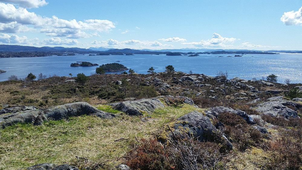 Utsikt fra Varden mot syd