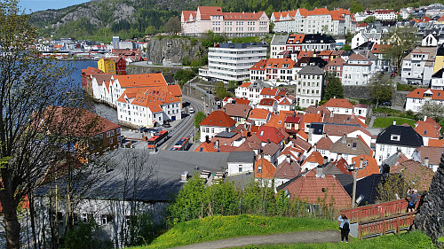 Utsikt mot Skuteviken i Sandviken