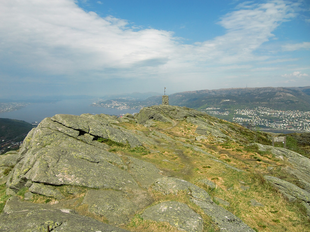 Toppen på Løvstakken