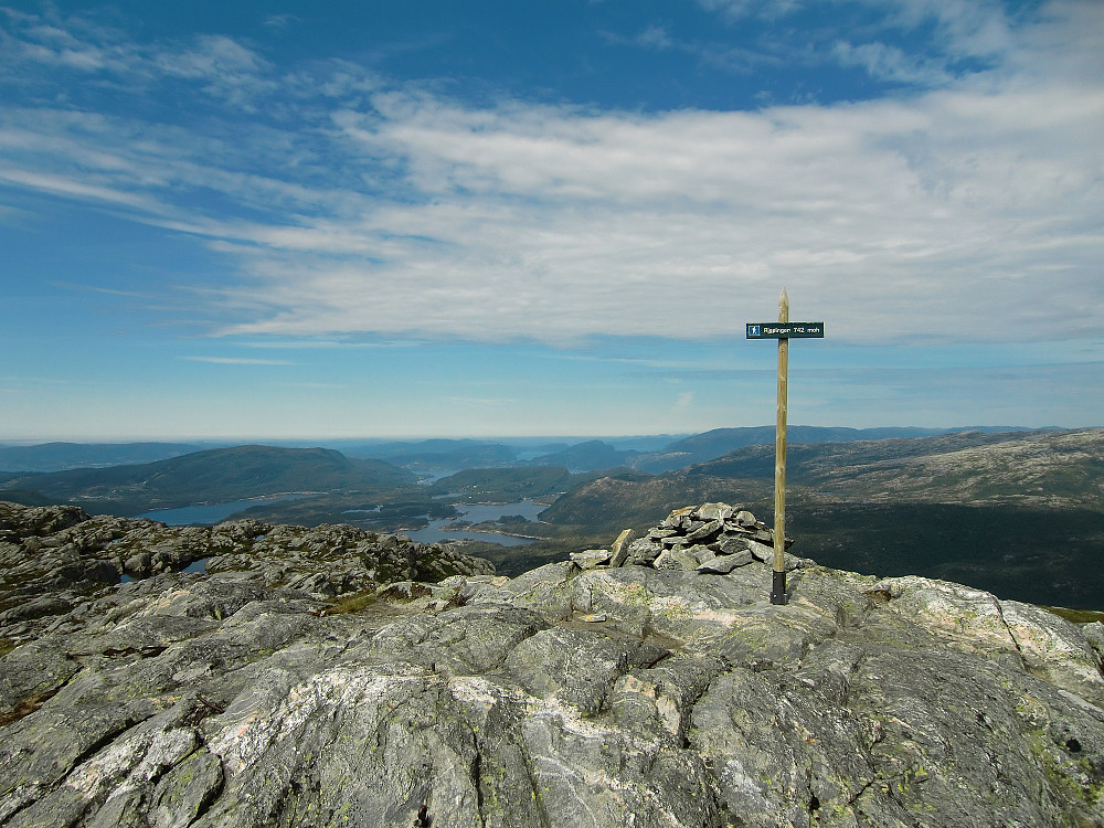 Rispingen her med utsikt mot nordvest. 