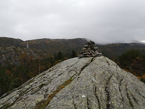 Toppen på Sandviksfjellet