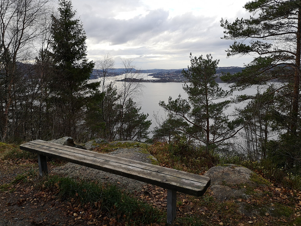 Utsikten på Furekammen minker.  