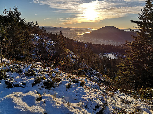 Utsikt ved Nordre Midtfjellet