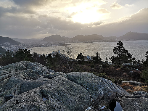 Bergen sett fra Ørneberget