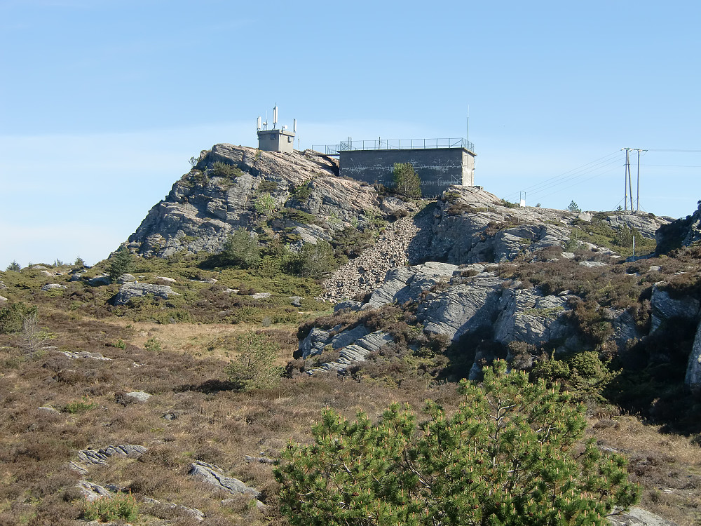 Nærmer meg Selsstakken