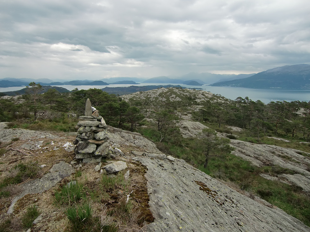Toppen på Kongshaug 