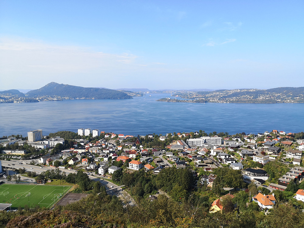 Utsikt fra Rognåsen