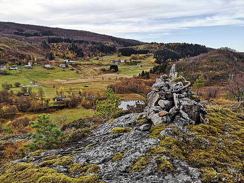 Passerte denne varden på ryggen på vei opp til Ullberget