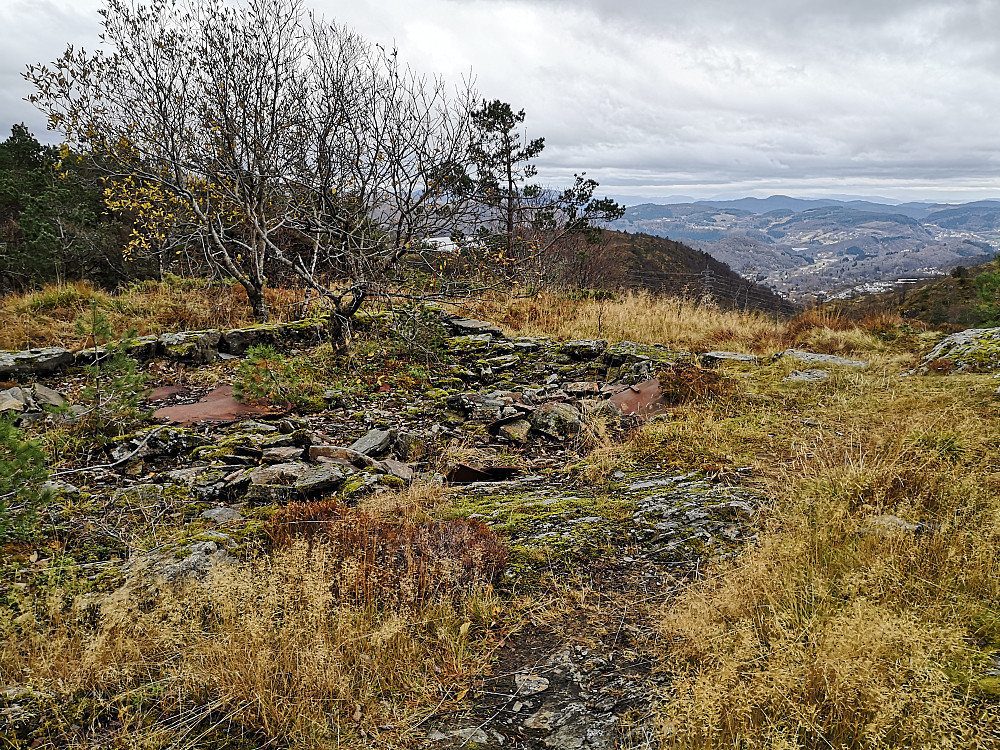 Restene etter Gomannshytten som ligger på den sydligste Gomannshaugen 431 m.o.h. Hytten ble bygget av Bergen Politis Idrettslag og sto ferdig i 1929. Hytten ble solgt i 1941 til Fridalen idretslag, og videre til Nygaards Bataljon i 1957 og fikk navnet Nygårdshytten. Senere forfalt hytten og den ble brent ned i begynnelsen av 1970 årene.