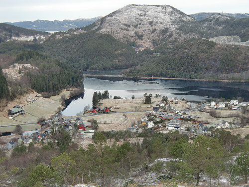 Utsikt mot Gaupåsvatnet