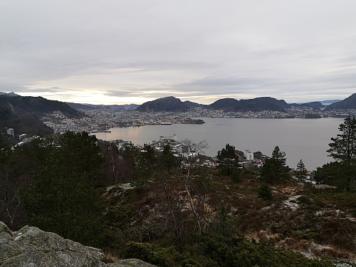 Bergen fra Ørneberget