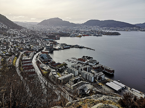 utsikt fra Sandviksbatteriet