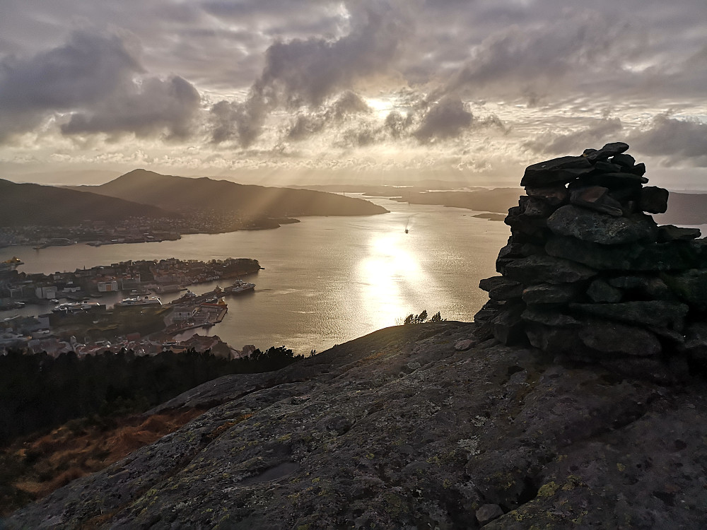 Solnedgang fra Sandviksfjellet 417