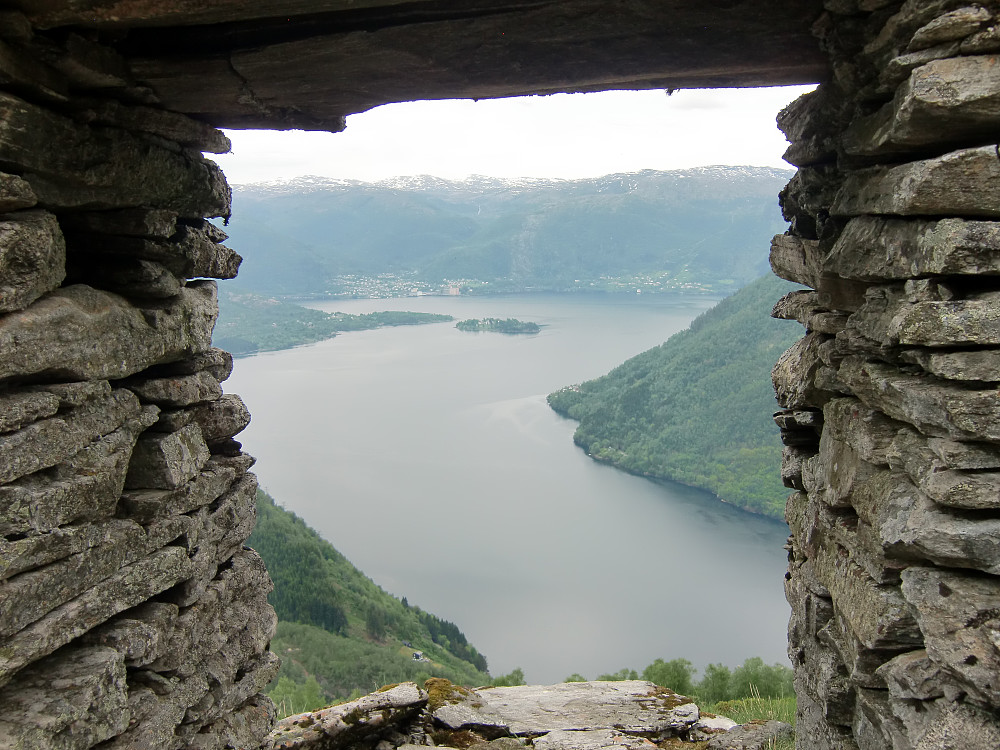 Utsikten fra "stuevinduet"