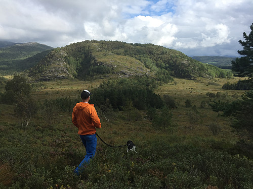 På veg mot Åsmulen. ArntO foreslo å døpe den om til Surmulen.