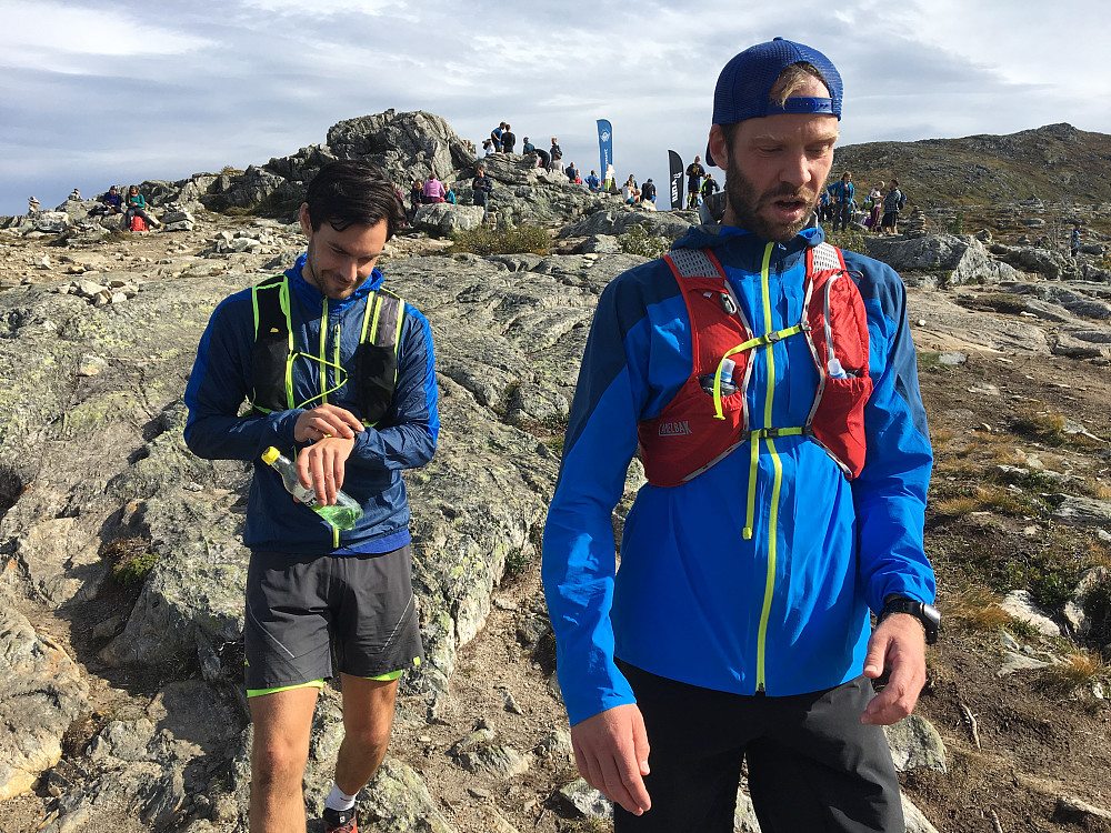 Eirik og Børge i mål