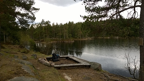 Bålplassen ved Åletjønn